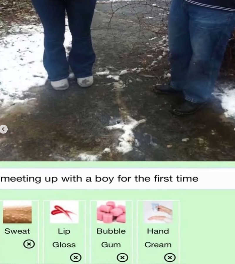 meeting up with a boy for the first time Sweat Lip Bubble Hand Gloss Gum Cream