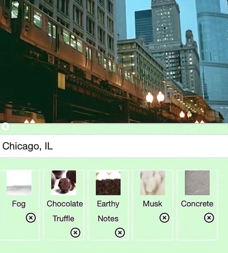 Chicago, IL Fog Chocolate Earthy Musk Concrete Truffle Notes ☑