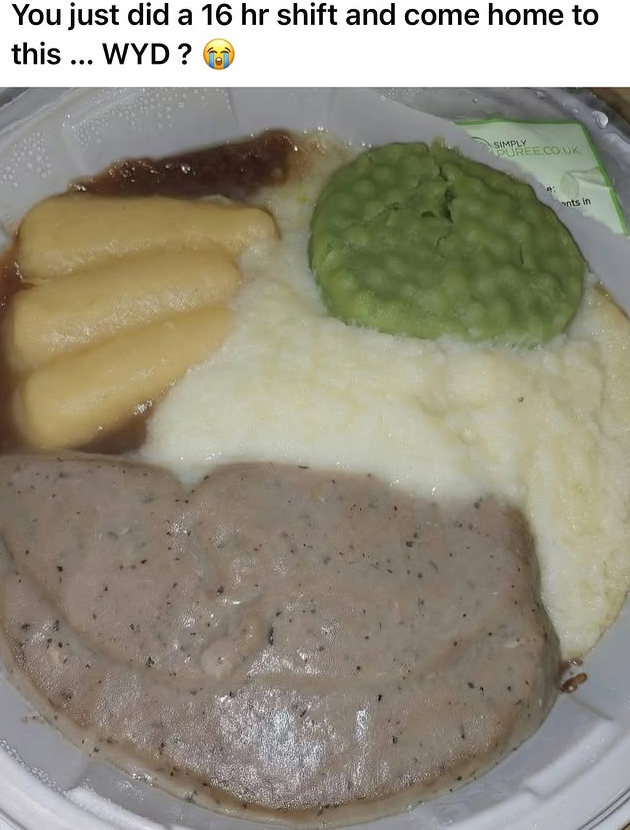 You just did a 16 hr shift and come home to this... WYD? SIMPLY PUREE.CO.UK onts in