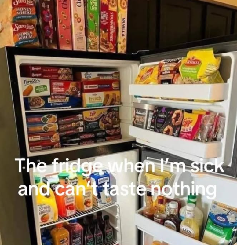 Sarajee HONEY WHEAT Sara Les HONEY WHEAT FarmRich SIGNATOR 15 Ch YOU LIVE french DIGIORNO VANILLA STRAWBERRIES E SLIDERS RTOLL The fridge when I'm sick and can't taste nothing Simply Orange Mozzarella