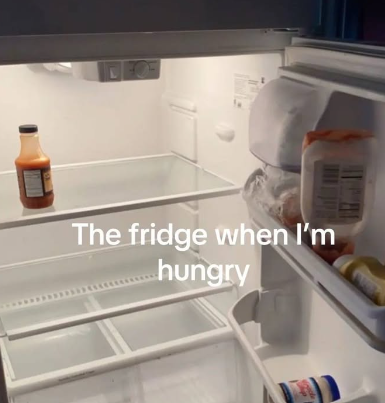 The fridge when I'm hungry cle