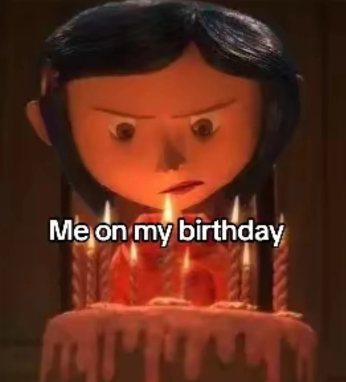 Me on my birthday