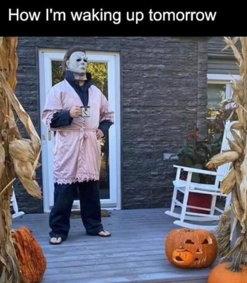 How I'm waking up tomorrow