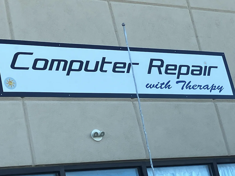 Computer Repair with Therapy