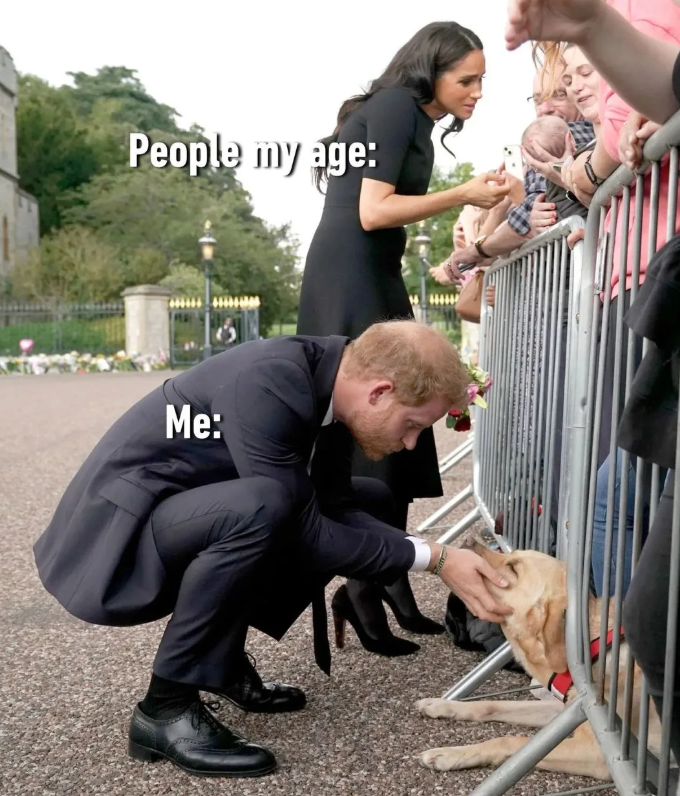People my age: Me: