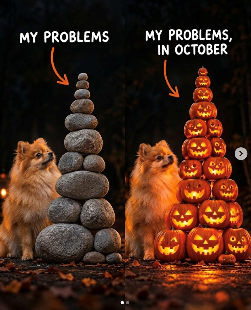 MY PROBLEMS MY PROBLEMS, IN OCTOBER