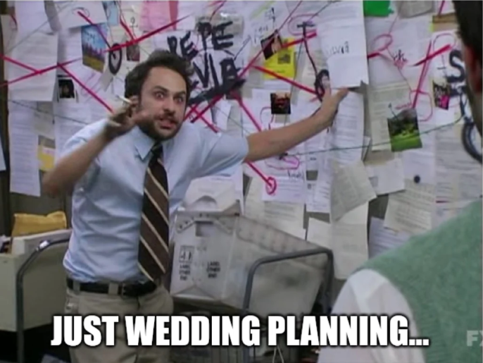PETE 171 JUST WEDDING PLANNING... F