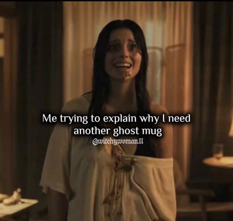 Me trying to explain why I need another ghost mug @witchywoman.11