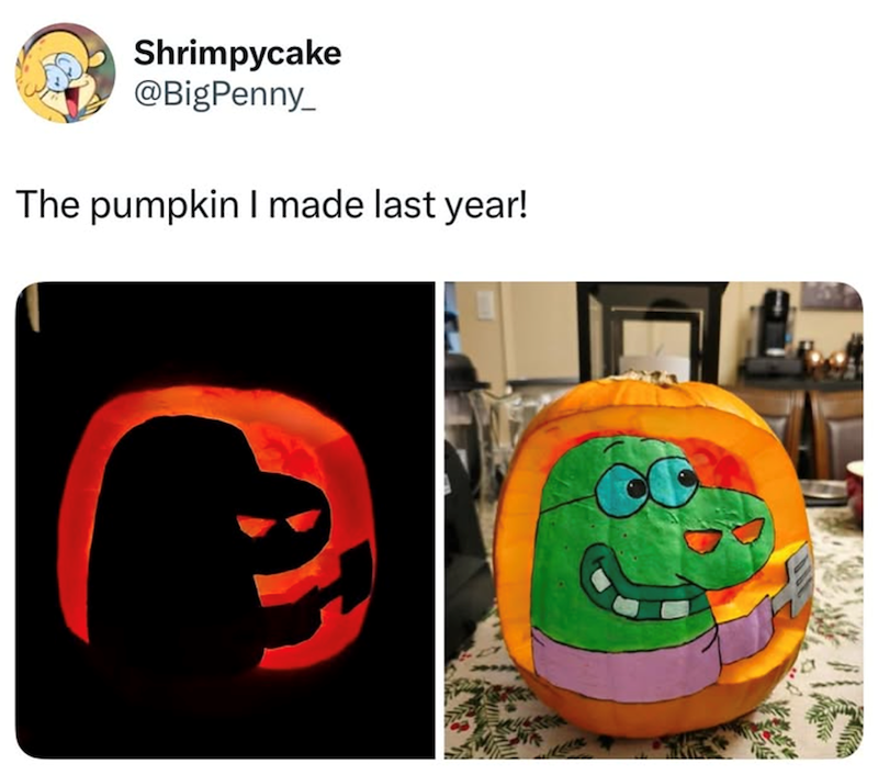 Shrimpycake @BigPenny_ The pumpkin I made last year!