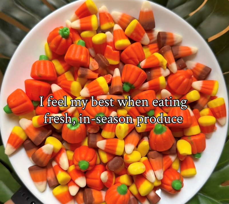 I feel my best when eating fresh, in-season produce