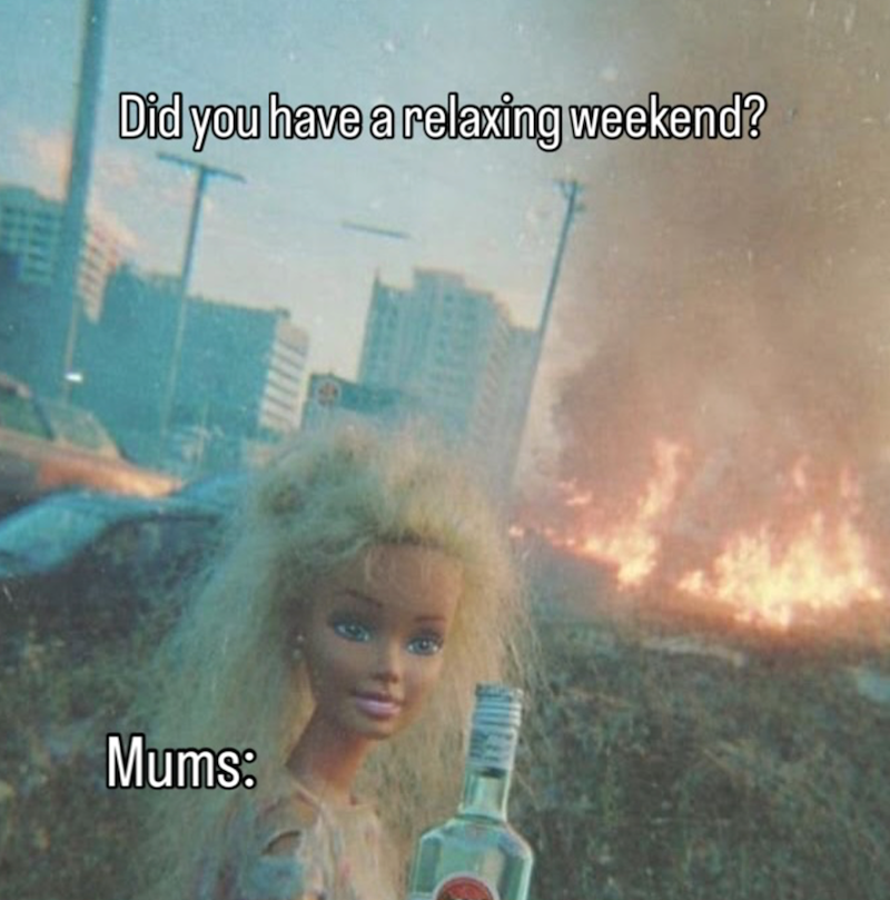 Did you have a relaxing weekend? Mums: