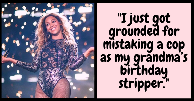 Serial Dater Uncovers The Best Excuses To Get Out Of Dates| thumbnail text - beyonce I just got grounded for mistaking a cop as my grandma's birthday stripper.