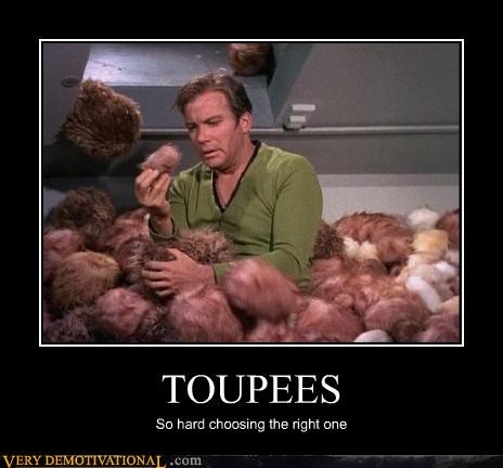 Captain Kirk toupee Star Trek