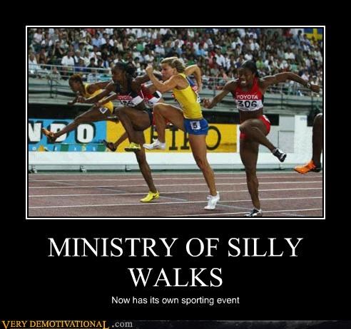 athletes,Hall of Fame,hilarious,legs,silly walks,sporting events