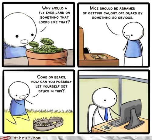comic,cubicle,depressed,trap