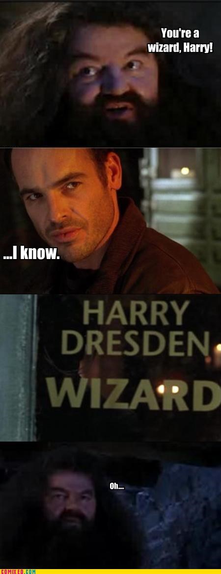 dresden files harry dresden Harry Potter magic the dark arts TV wizards