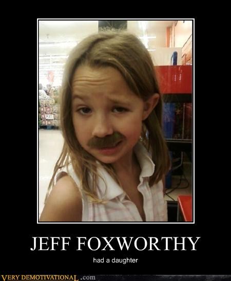 JEFF FOXWORTHY had a daughter