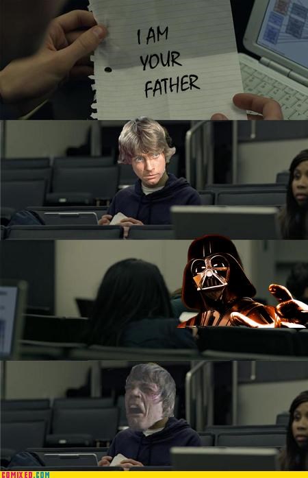 darth vader,facebook,Luke,social network,star wars