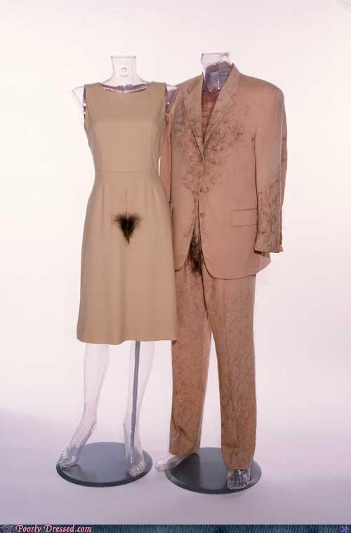 dress,him and her,matching,pubic hair,suit