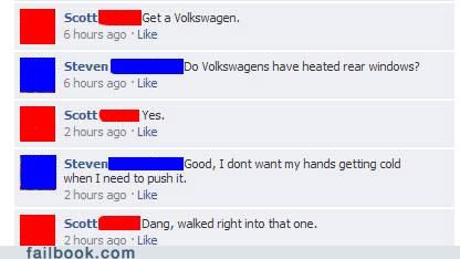 owned,volkswagen,pwned,funny,failbook,g rated