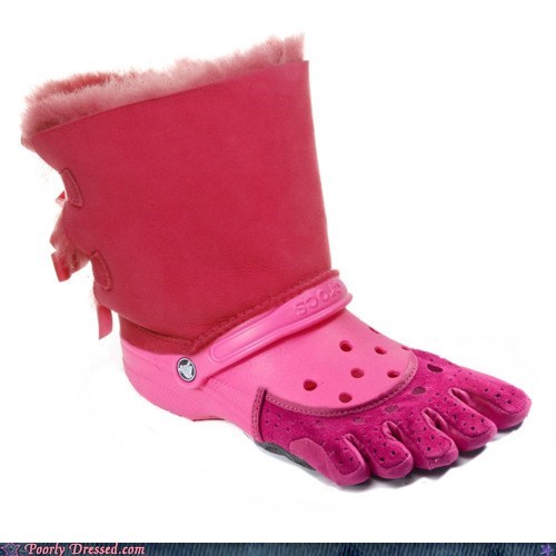 anti christ,crocs,fashion,footwear,Hall of Fame,poorly dressed,toe shoes,uggs,worst shoes ever