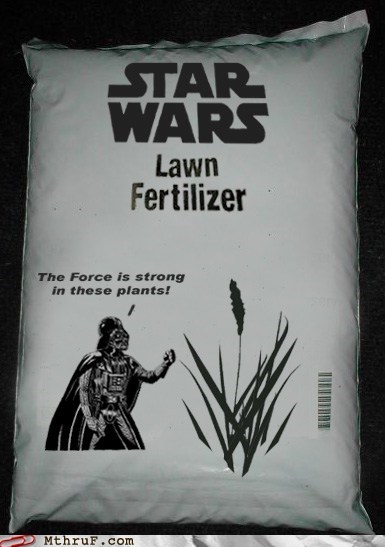darth vader lawn fertilizer star wars - 5982055680