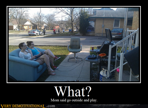 couch grill outside Pure Awesome video games - 6003480064