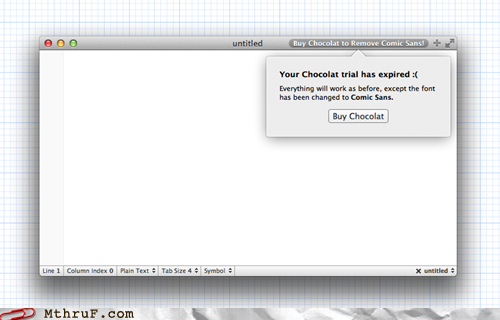 chocolat comic sans expired free trial - 6209584896