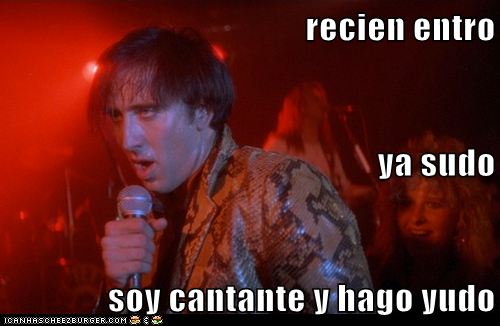 Recien Entro Ya Sudo Soy Cantante Y Hago Yudo Pop Culture Funny Celebrity Pictures