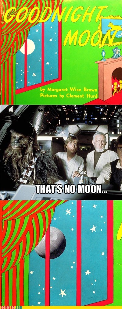 book goodnight moon Movie star wars thats-no-moon - 6549726720