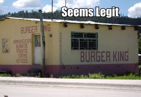 burger king,seems legit,wake up with the king