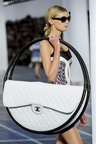 chanel purse runway poorly dressed