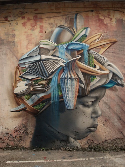 Street Art mural design hacked irl graffit - 6881627392