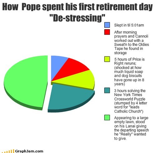 pope,retired,Pie Chart