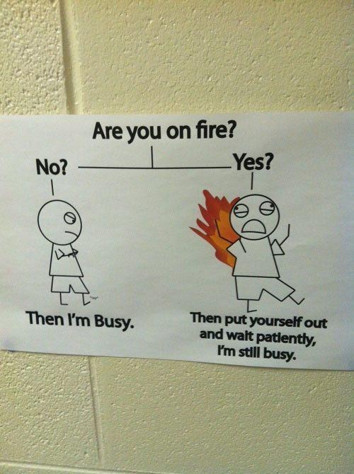 flowchart,fire,busy