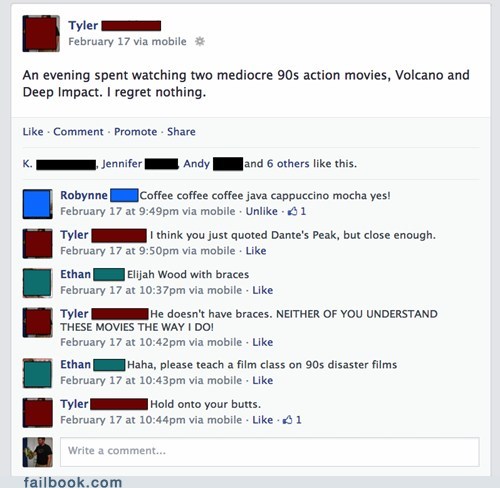 deep impact,dante's peak,disaster films,volcano,elijah wood
