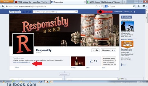 beer please drink responsibly responsibly failbook g rated - 7154310400