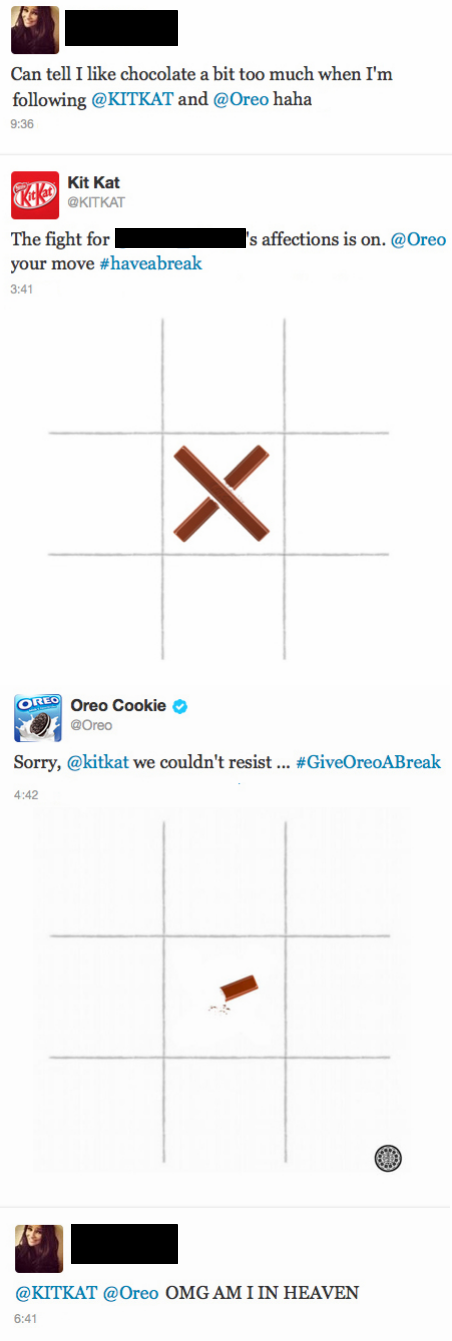 kit kat,facebook,oreo,tic tac toe,monday thru friday,g rated