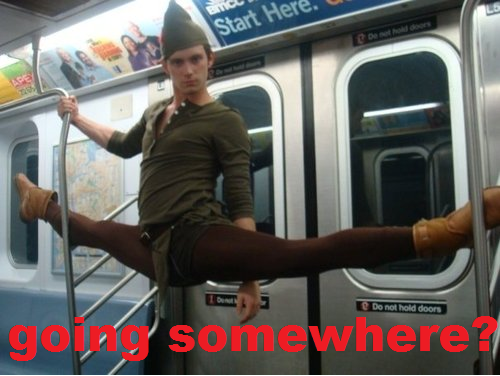 subways peter pan costume funny