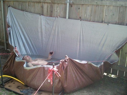 tarps,pools,funny