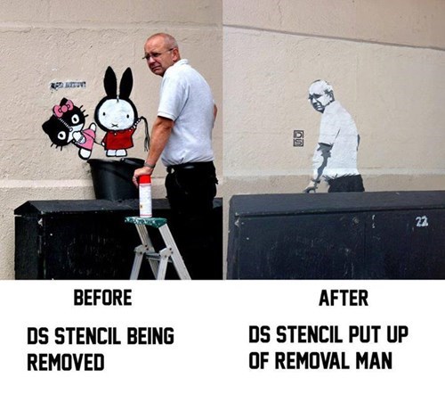Street Art,graffiti,hacked irl,funny