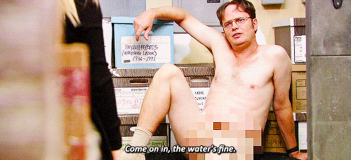 gif the office rainn wilson dwight schrute - 7748128768
