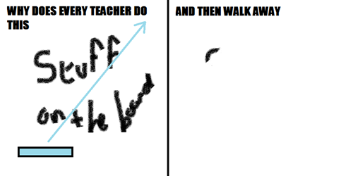 erasing teachers chalkboard funny - 7780444416