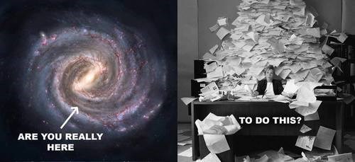 life the universe milky way philosophy the meaning of life existentialism monday thru friday g rated