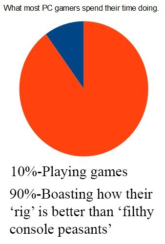 PC,Pie Chart,console,video games
