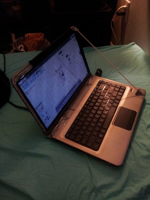 laptops,there I fixed it,duct tape