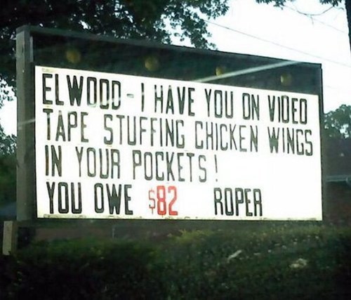 food,chicken wings,funny signs,restaurants