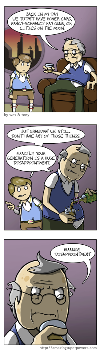 disappointment,generations,web comics