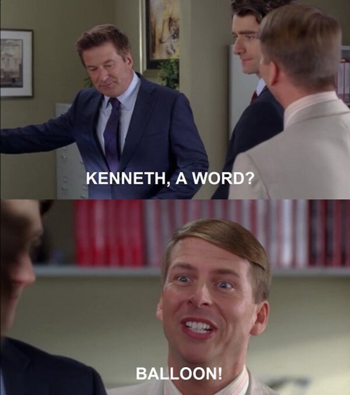 kenneth 30 rock work balloon - 8024801024