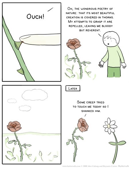flowers,web comics